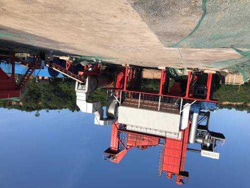 除塵器現場安裝圖